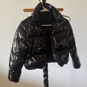 Glossy Black Jacket